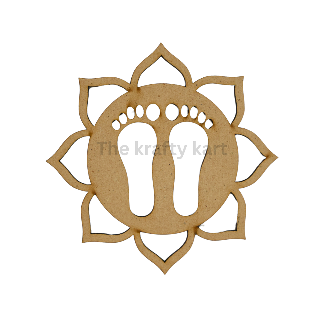 MDF Diwali Cutout - Pagla (Footprint)