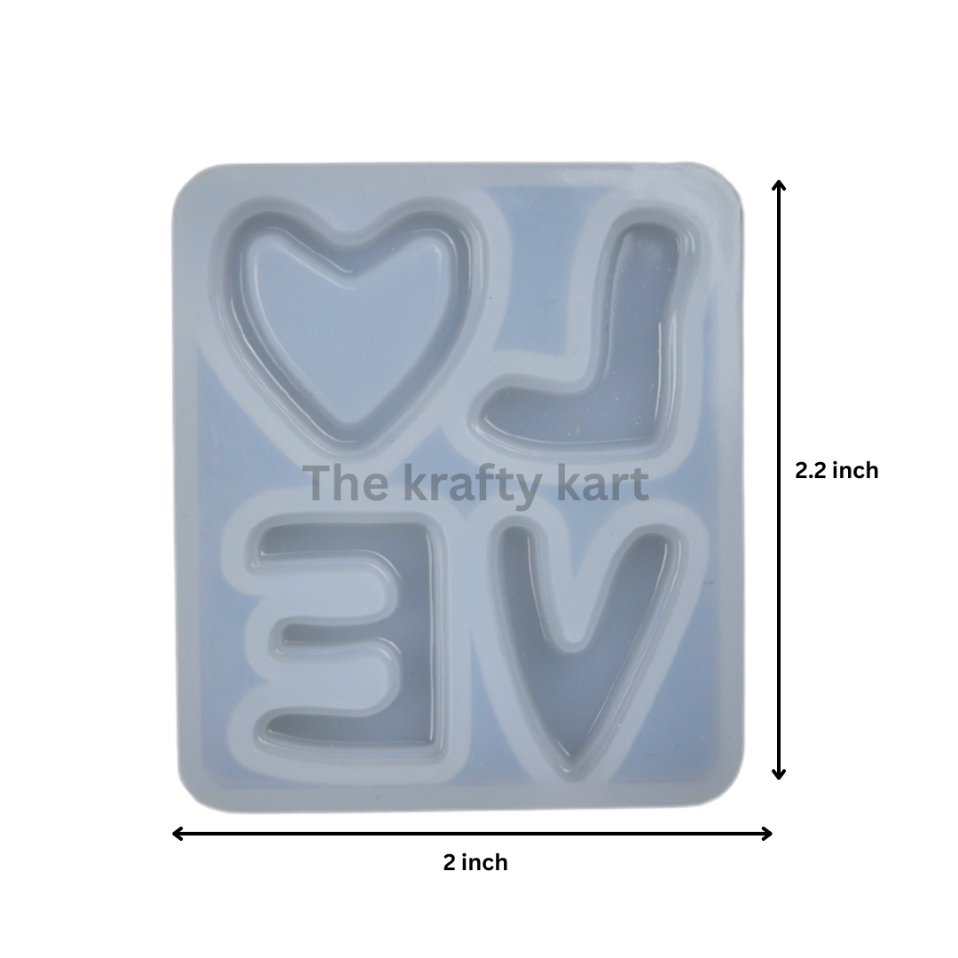 Small Love Mould