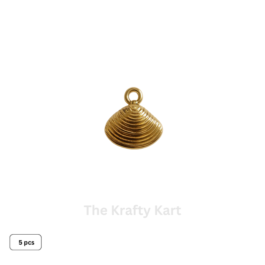 Golden Metal Plastic Charm (4)