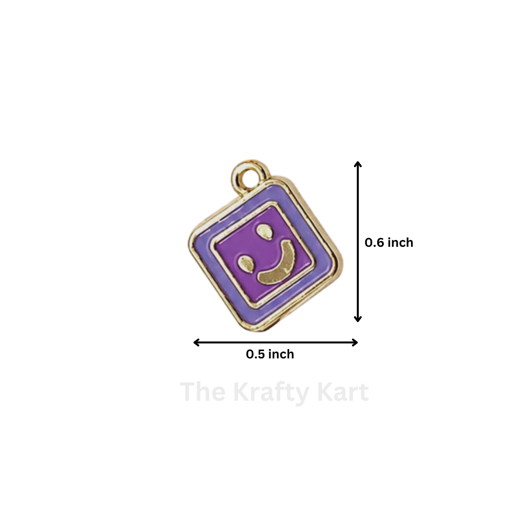 Anti Tarnish Charm - Smiley