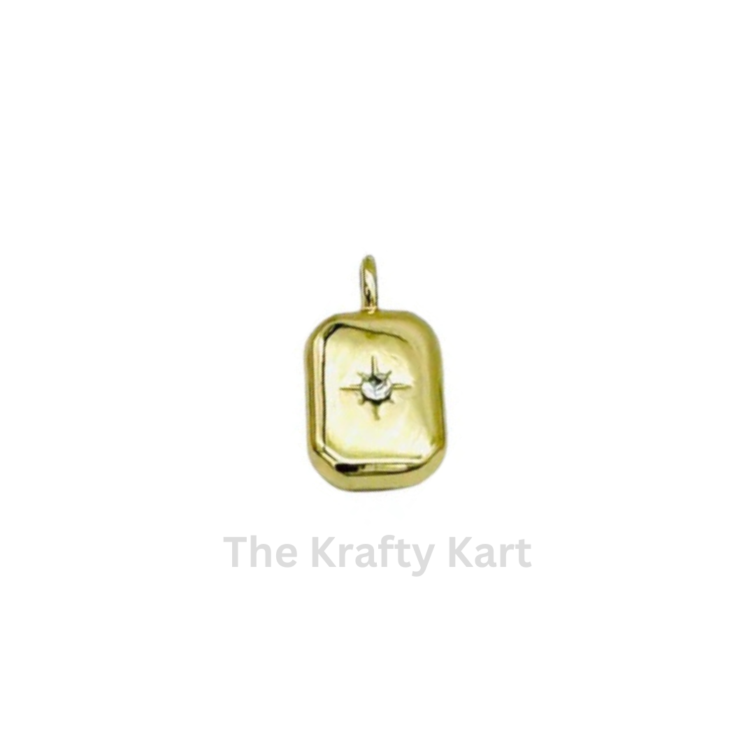 Anti-Tarnish Rectangle Pointed Star