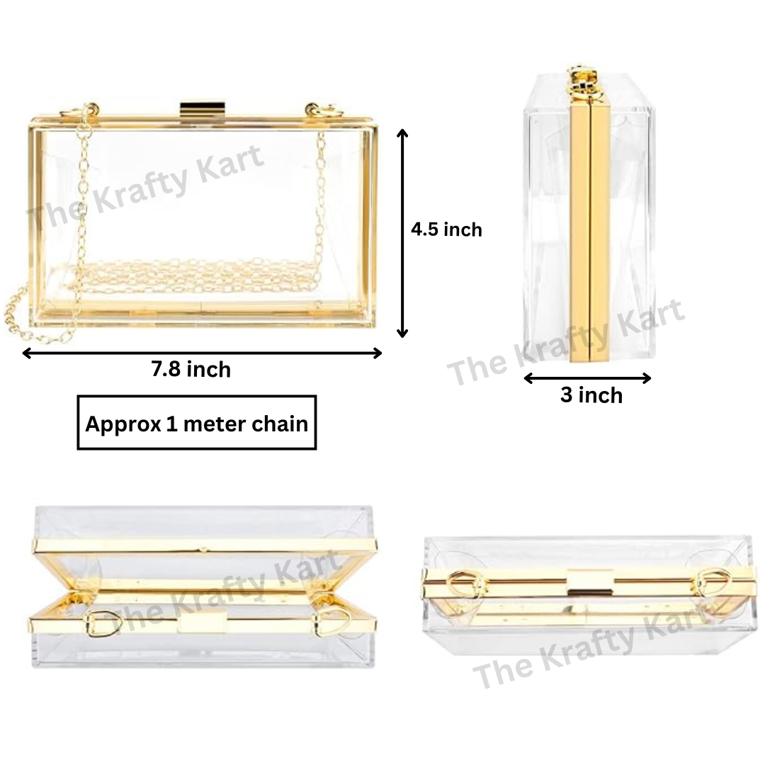 Acrylic Clutch