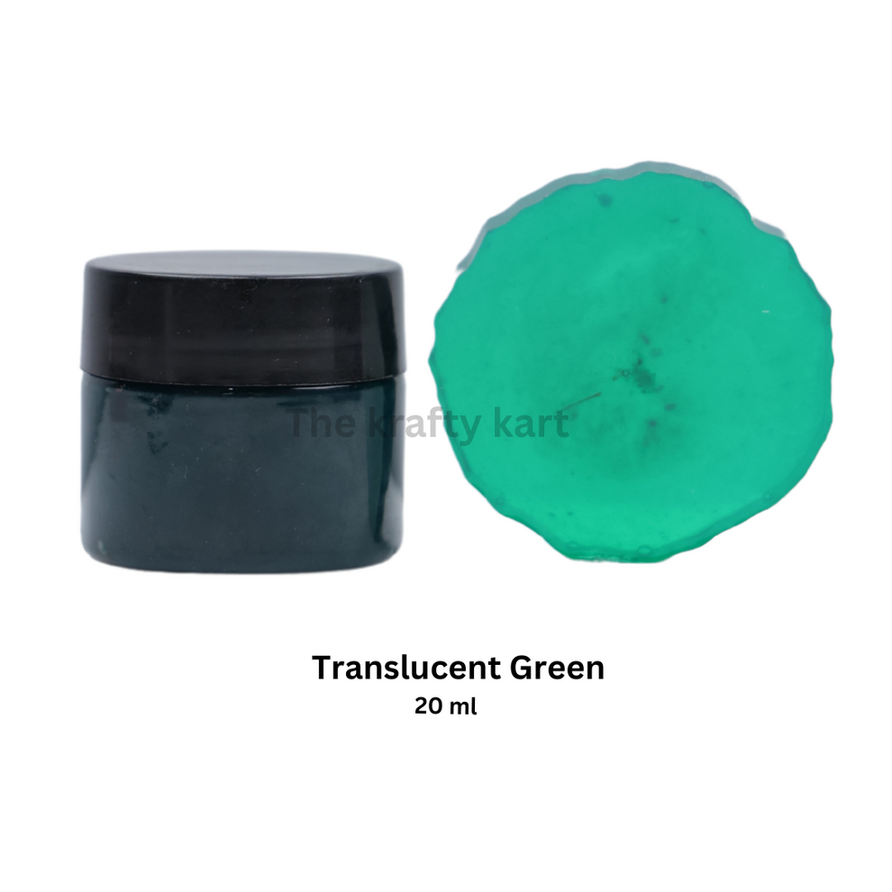Translucent Green | The Krafty Kart Wholesale Resin Store
