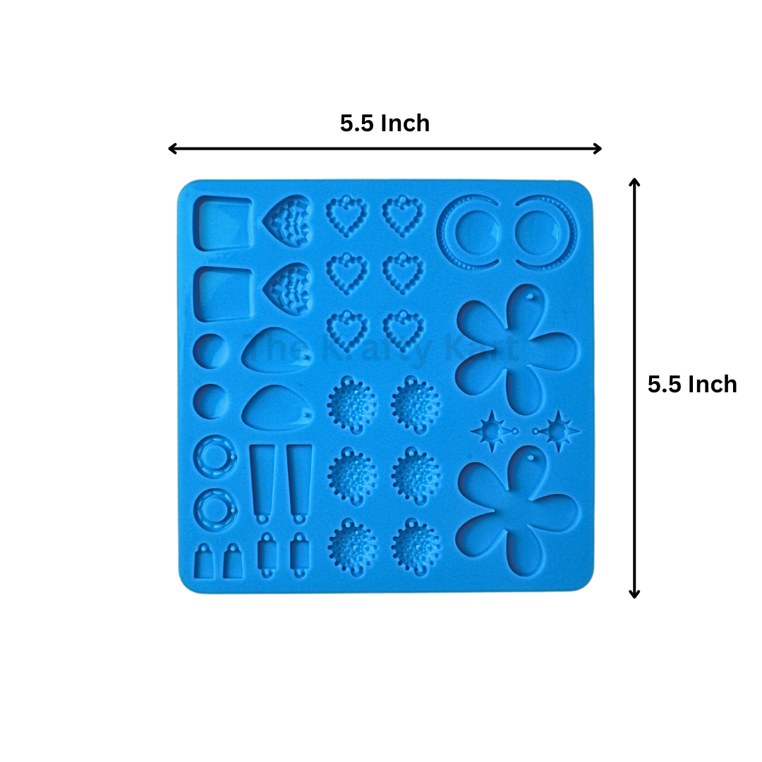 34 IN 1 Jewellery Blue Mould