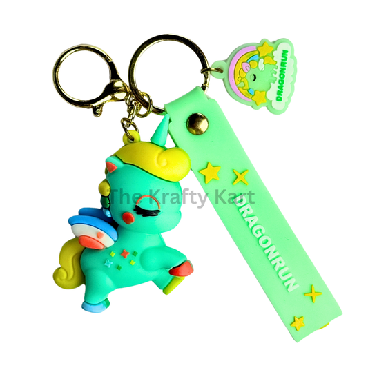 Animated Keychain - Unicorn