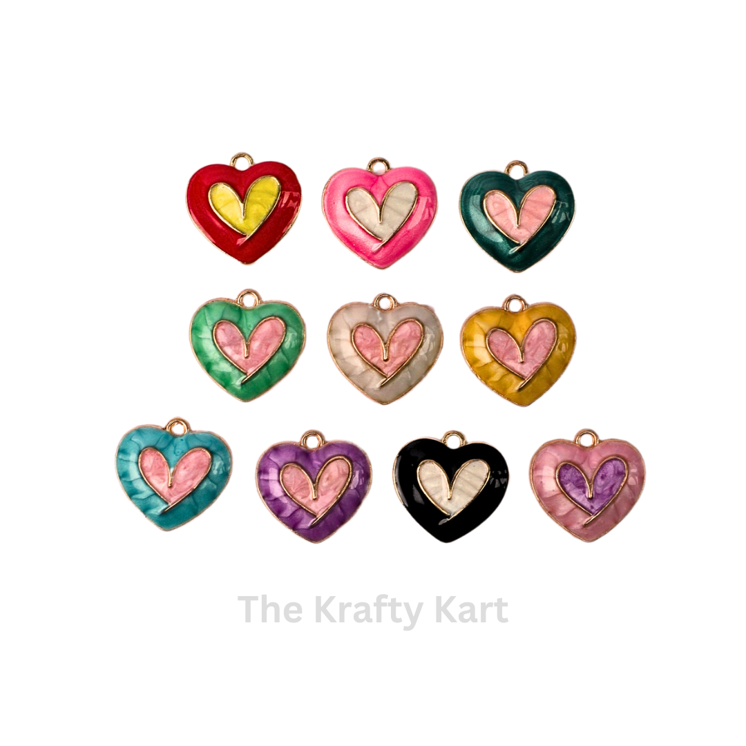 Charm - 3D Heart (362)