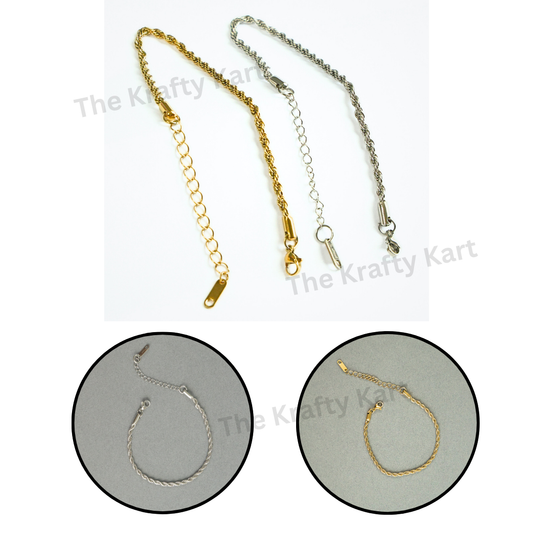 Anti-Tarnish Ready Bracelet Chain (B)
