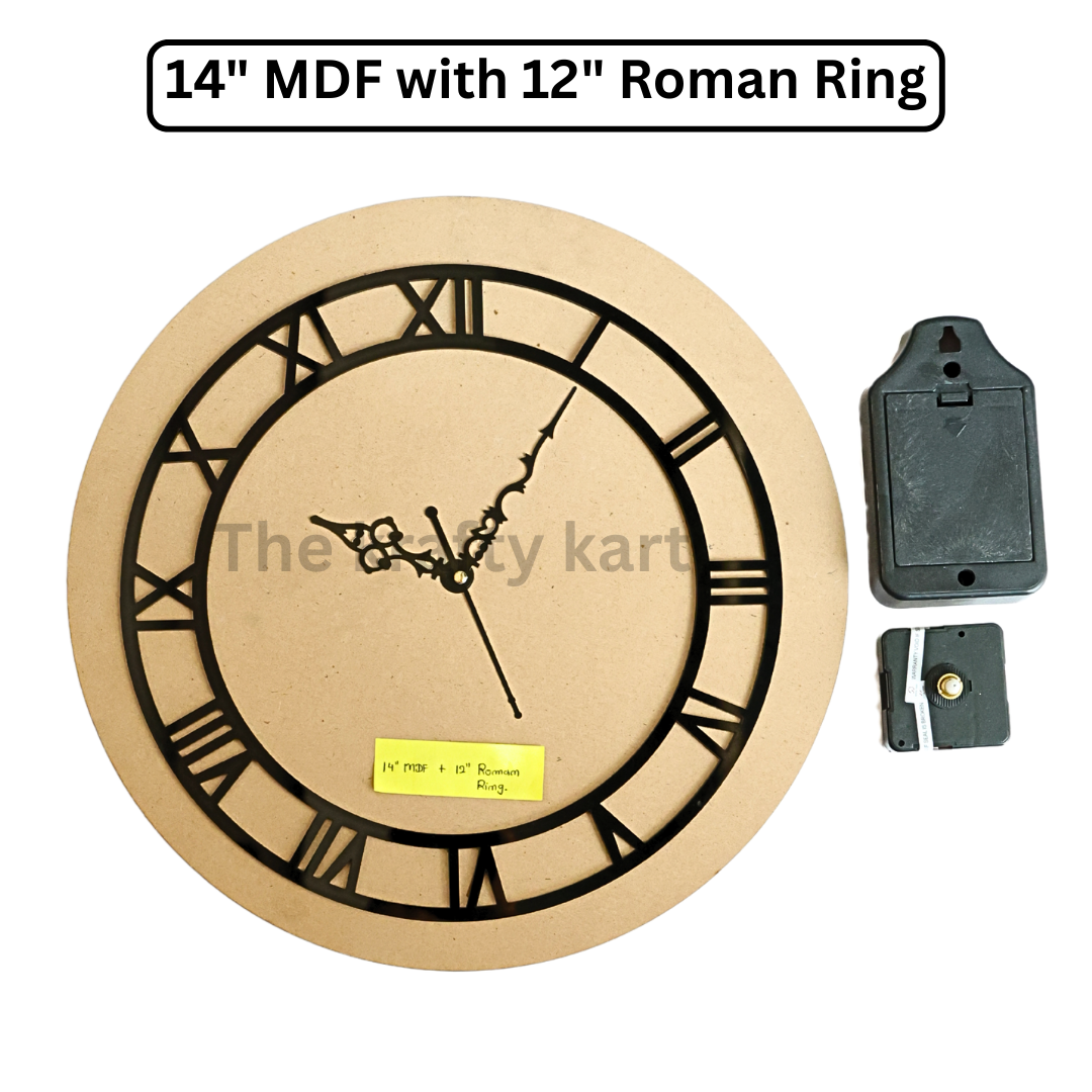 Roman Ring Clock Set