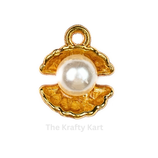 Charm - Golden Pearl Shell