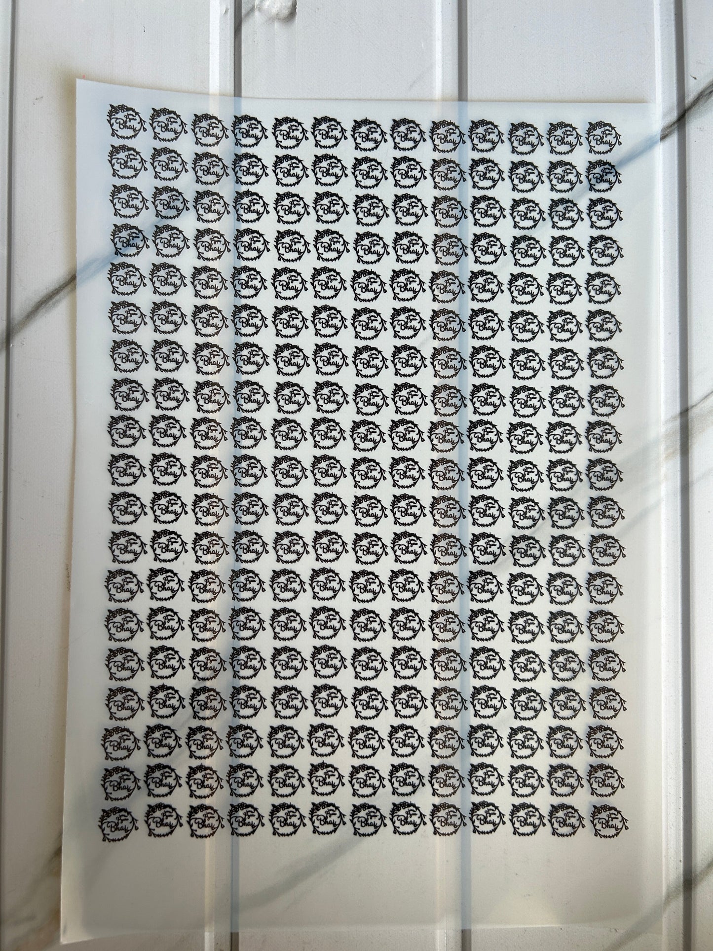 A4 Rakhi Insert Sheet (W)