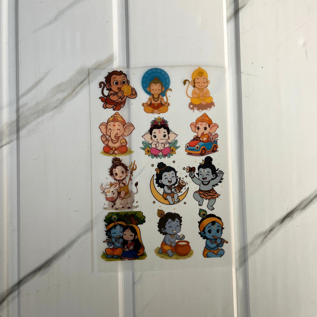 Insert Sheet - God Idols