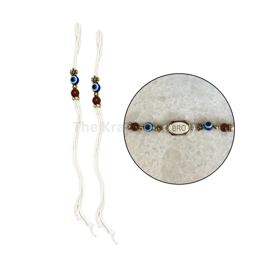 Readymade Rakhi Thread(5 Pairs) (19)