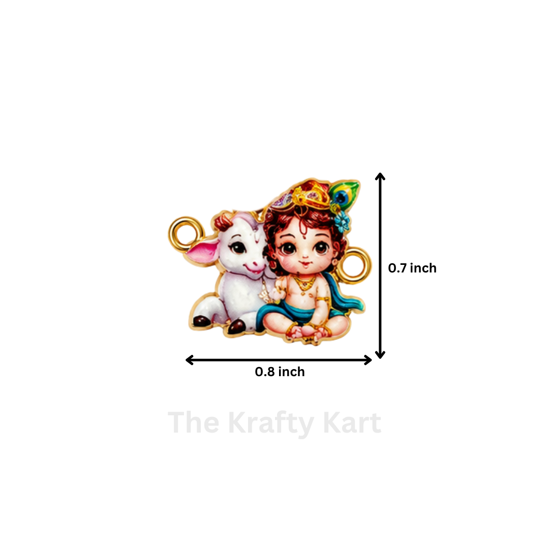 3D Rakhi Charm - Krishnaji (D)