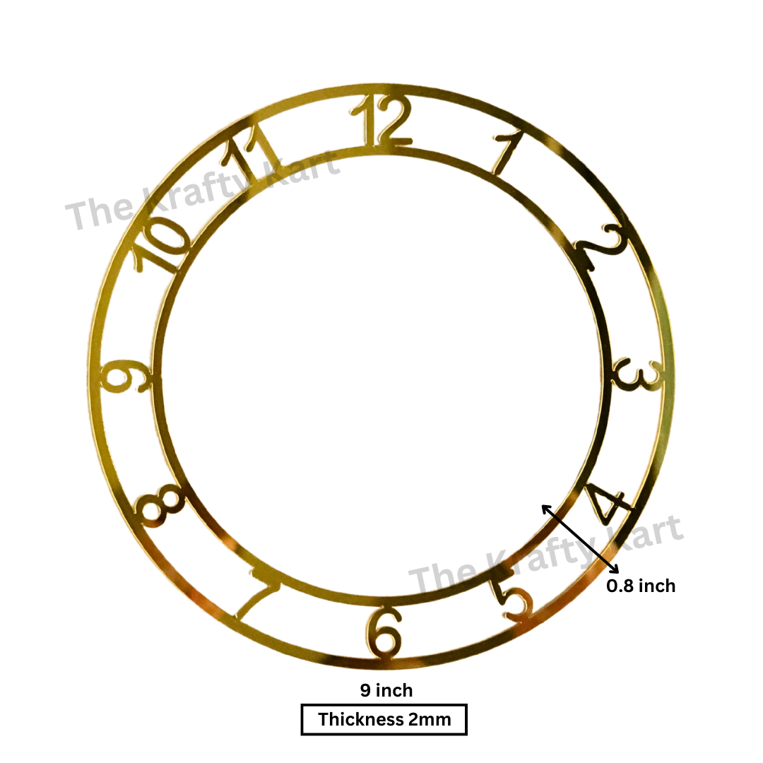 9" Number Ring