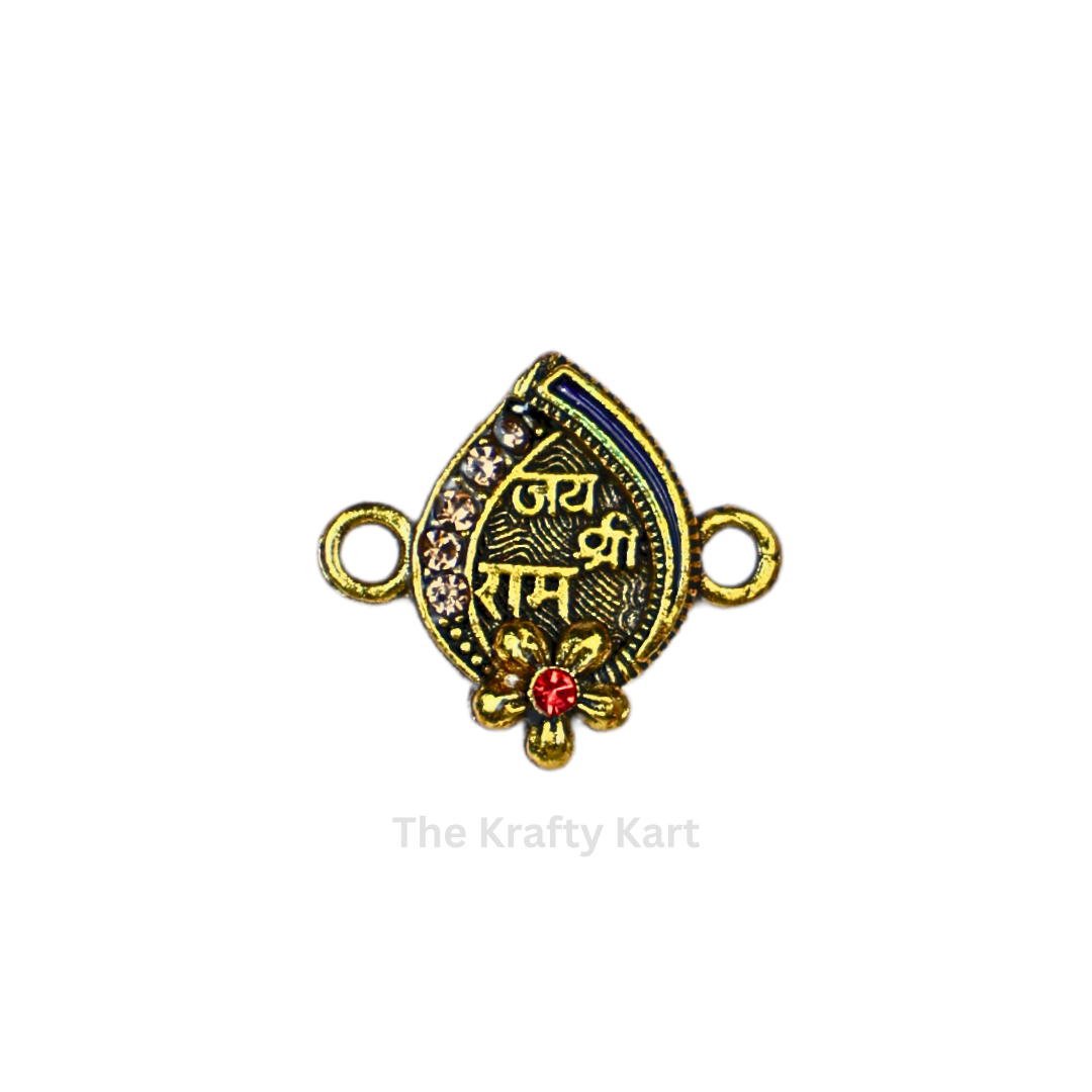 Golden Rakhi Charm (16)