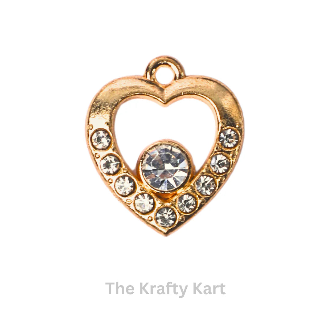 Charm - Diamond Heart (186)