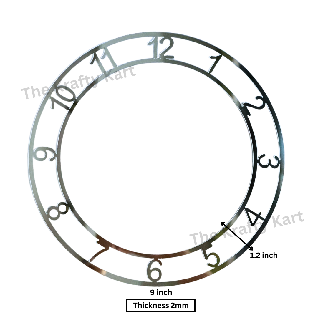 9" Number Ring