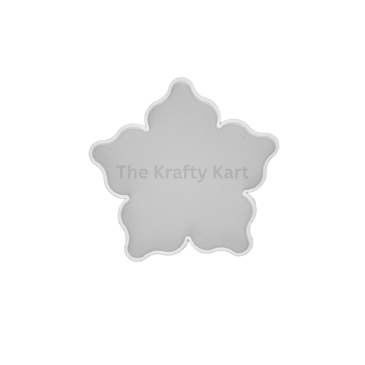 5 Kali Flower Coaster Plain Mould