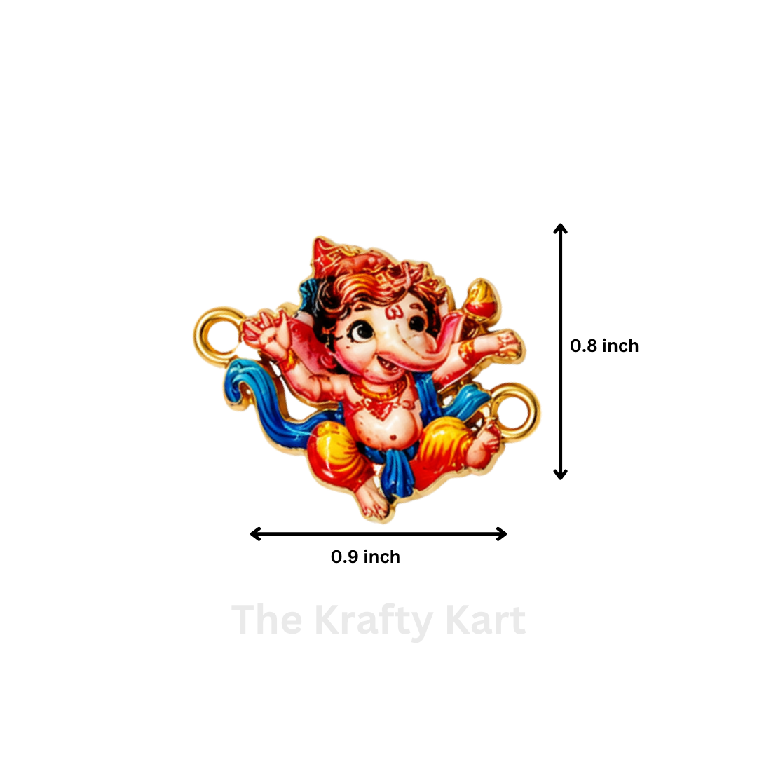 3D Rakhi Charm - Ganeshji (E)