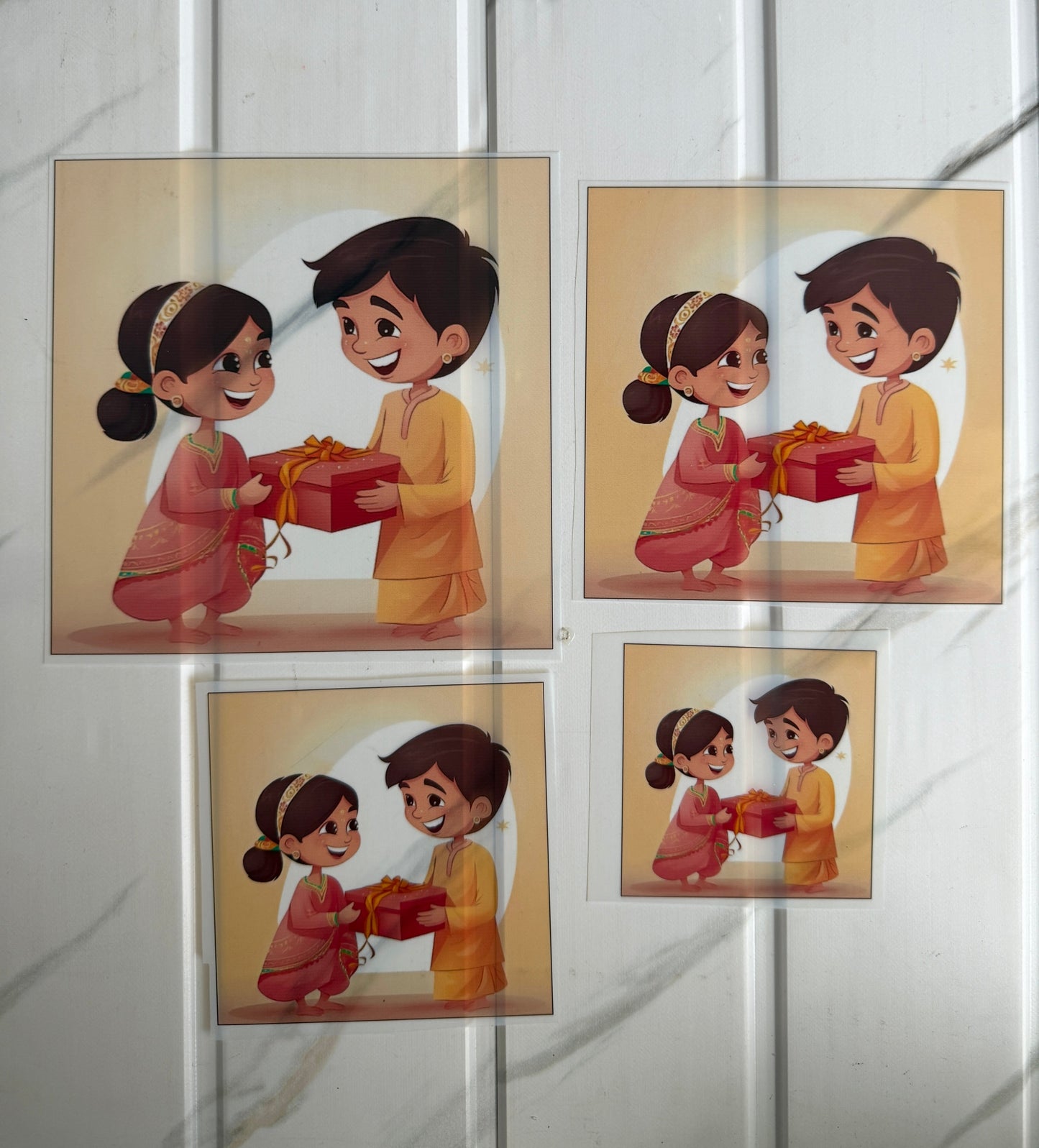 Custom Rakhi Insert Sheet (B)