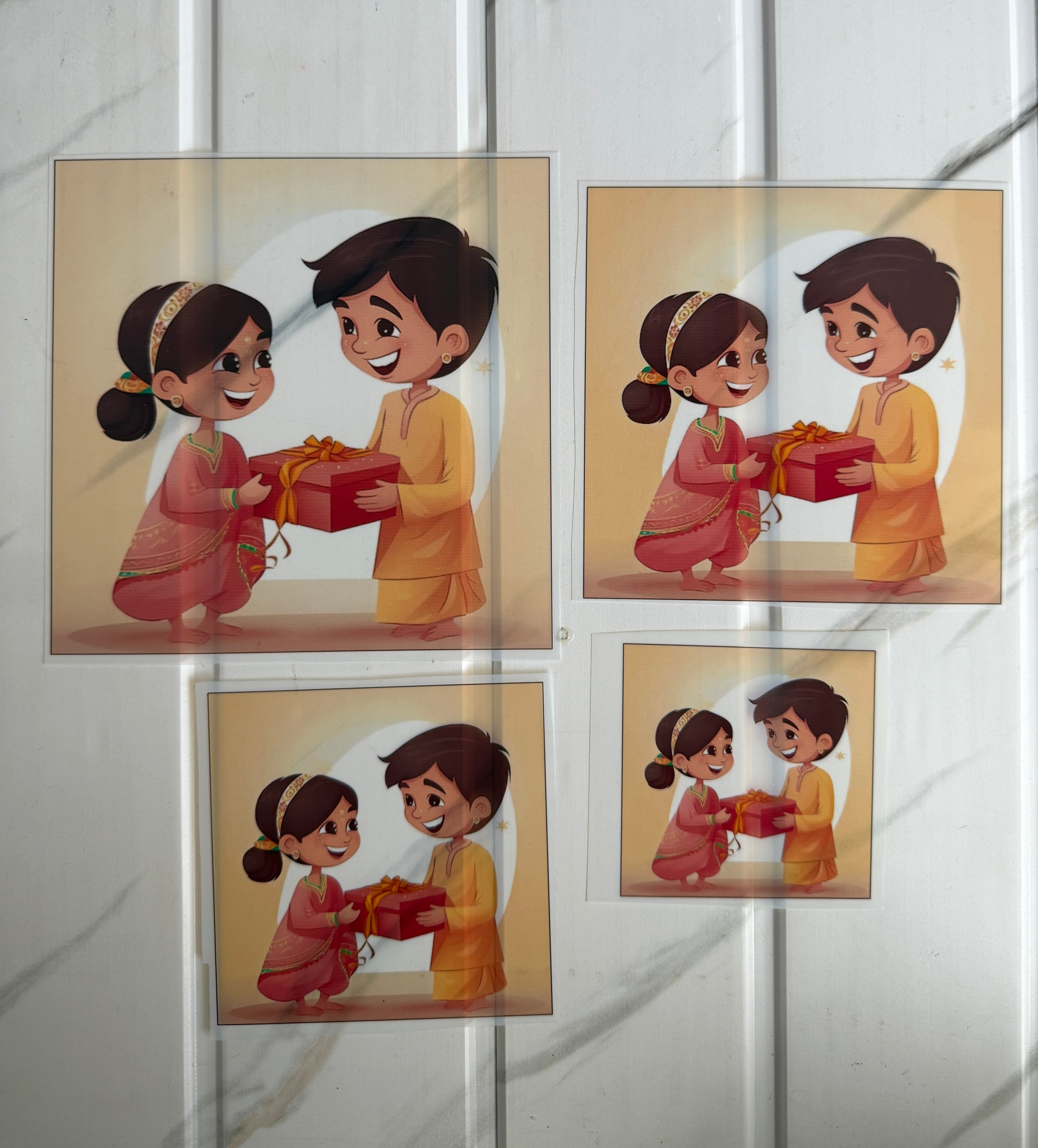 Custom Rakhi Insert Sheet (B)