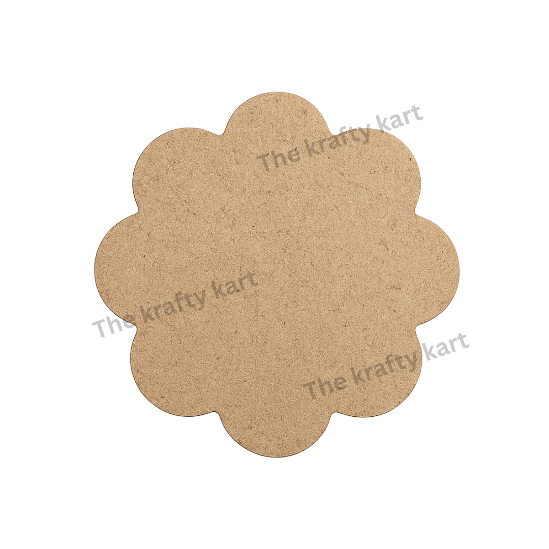 Flower Mdf Coaster