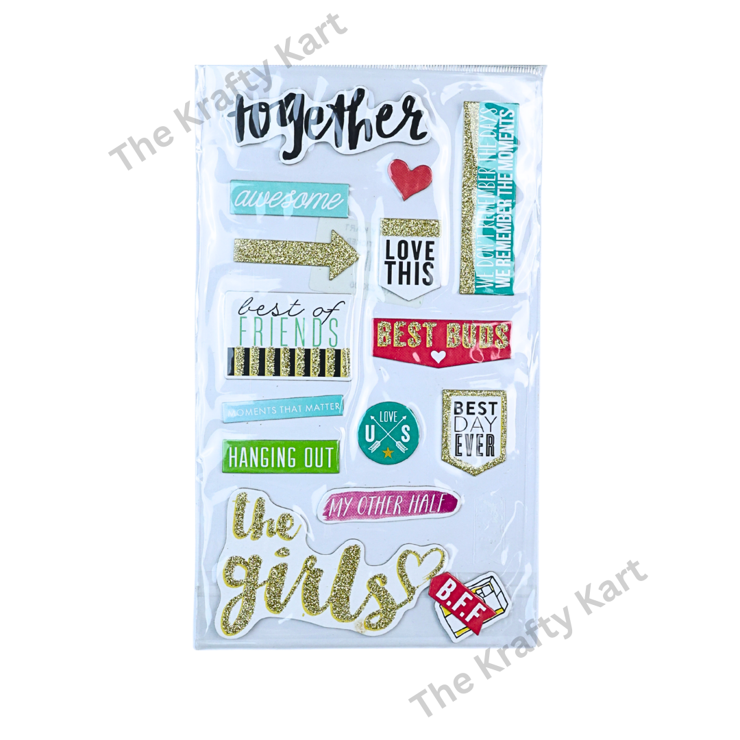 Chipboard Sticker B