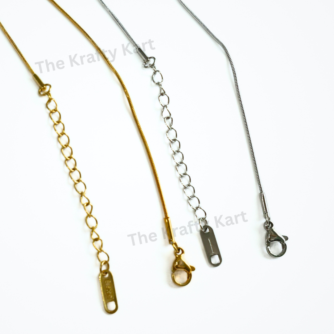 Anti-Tarnish Ready Bracelet Chain (E)