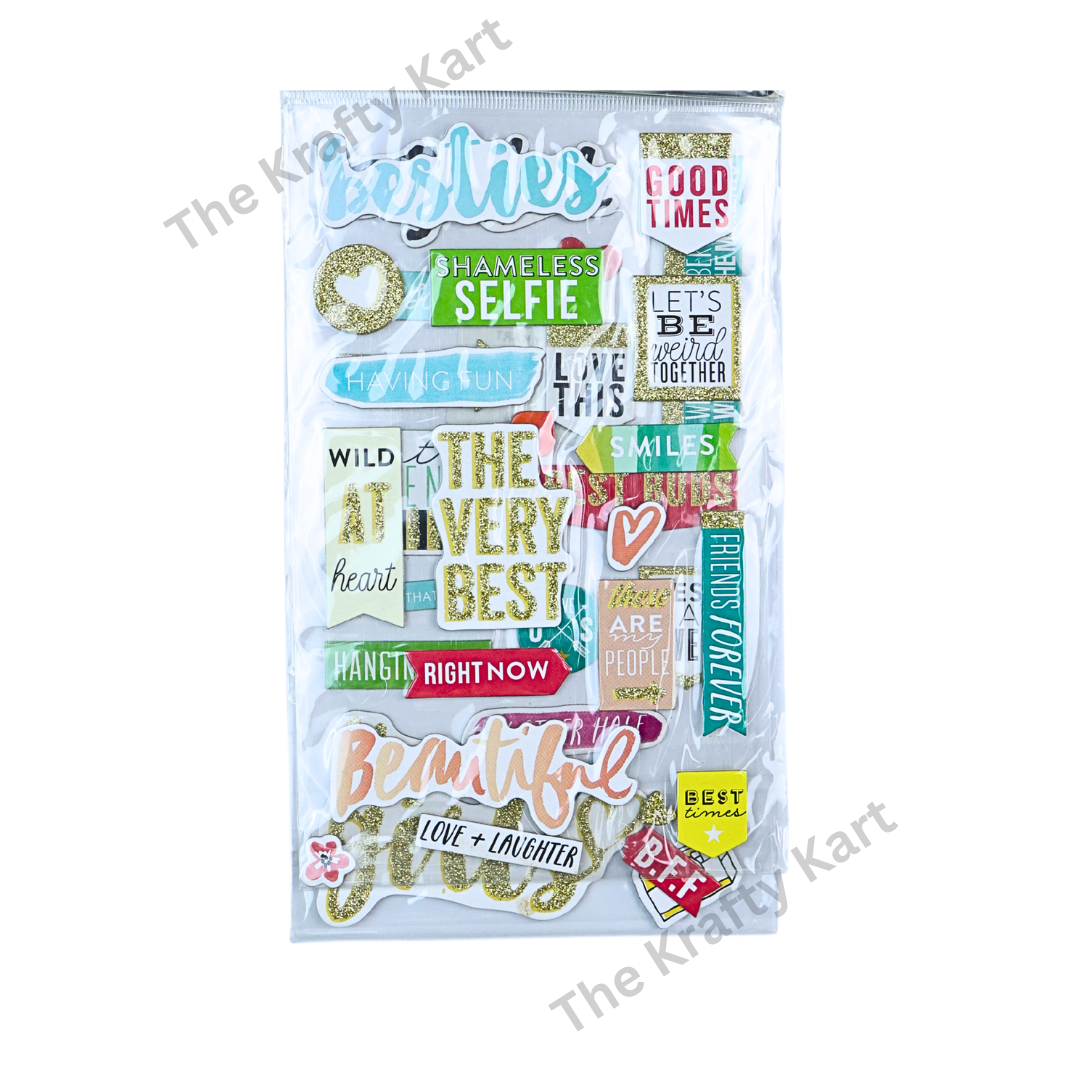 Chipboard Sticker B