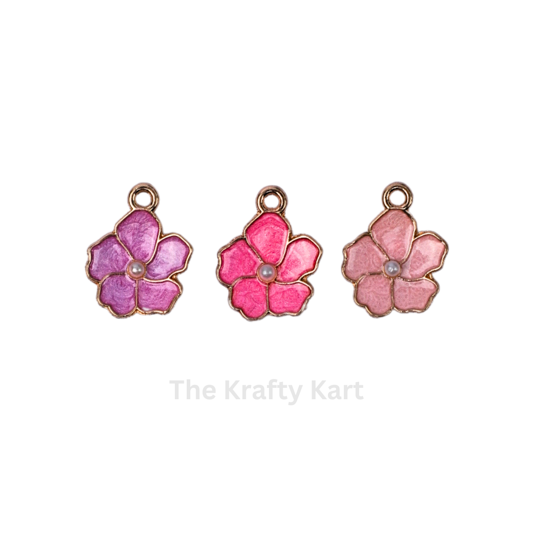 Charm - 3D Flower (A)(355)