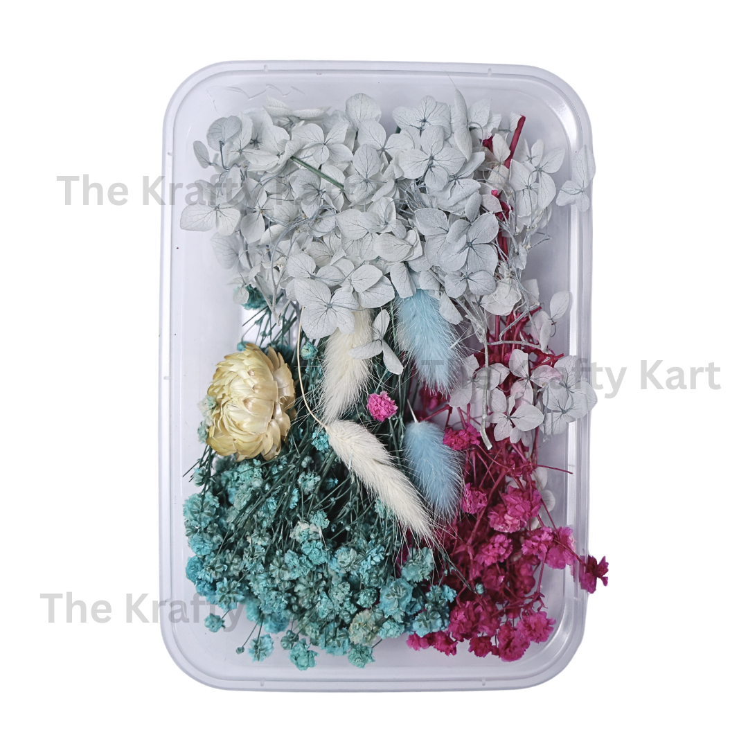 Grey Dry Flower Box