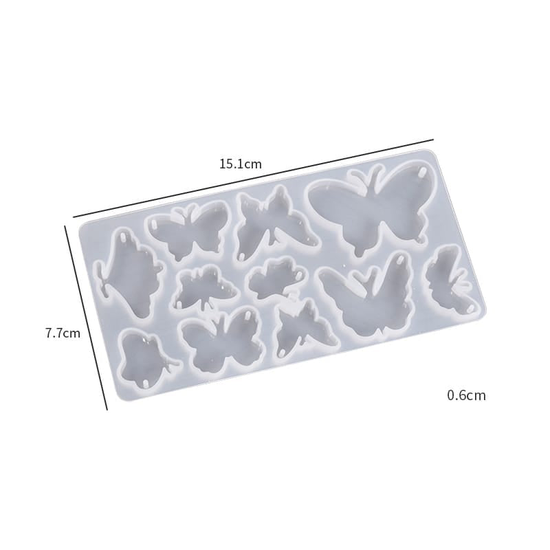 11 Cavity Butterfly Mould