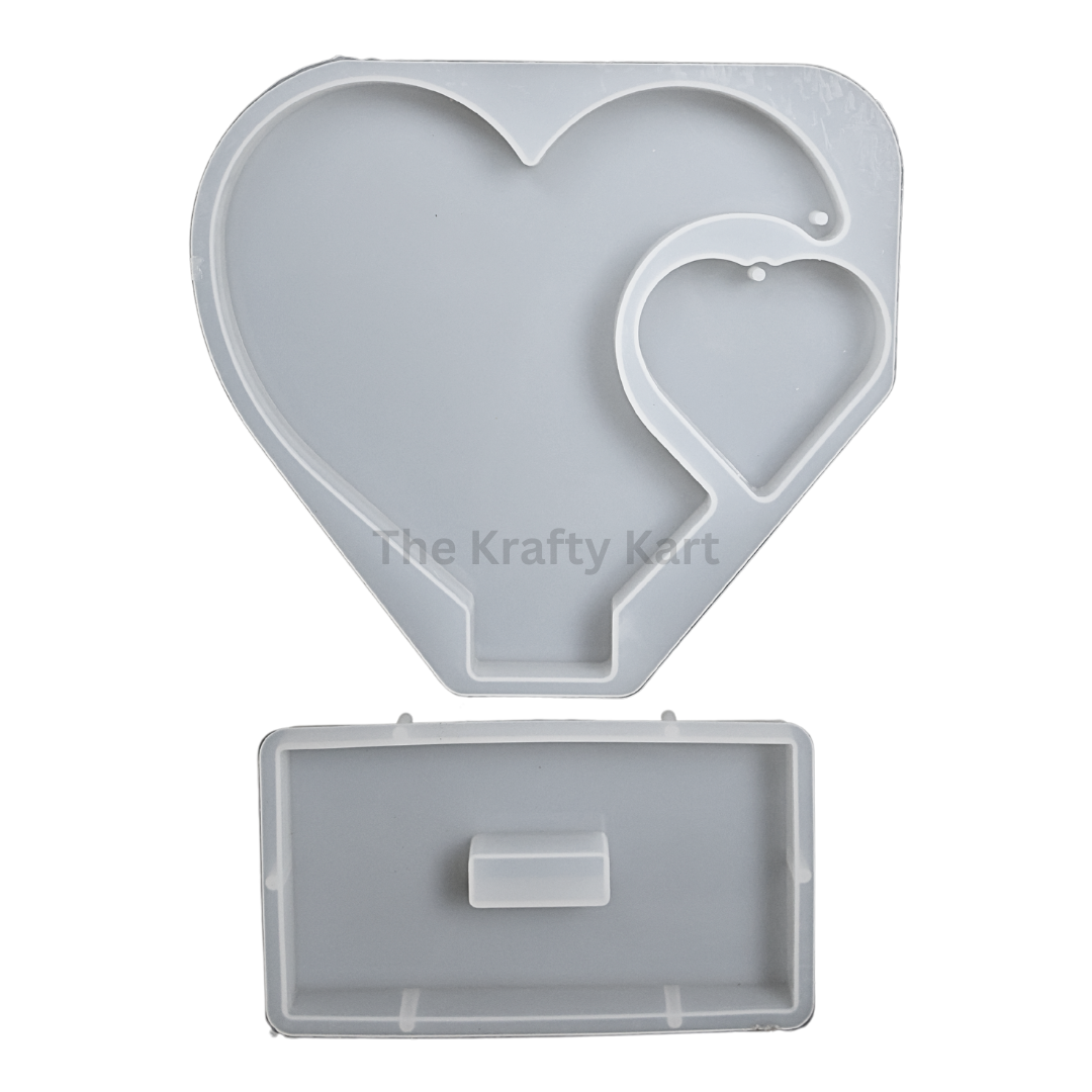 Side Heart With Stand Mould