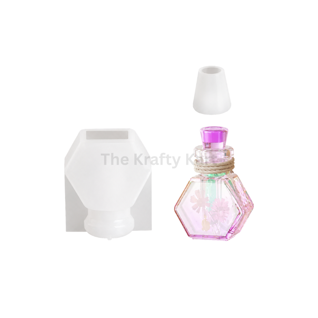 Hexagon Perfume Bottle Mould