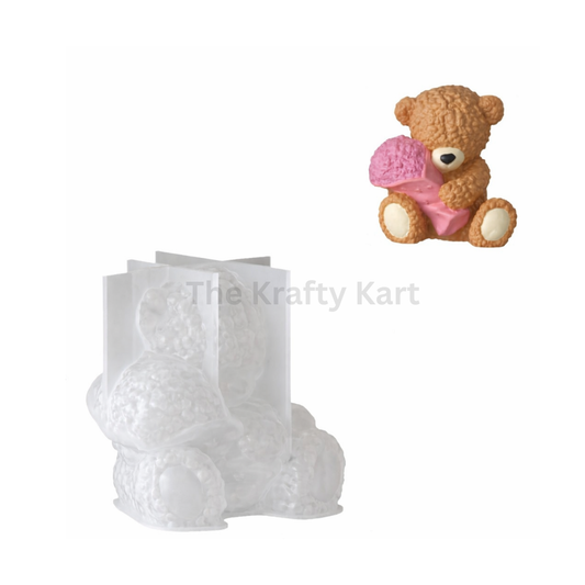 Bouquet Bear Candle Mould
