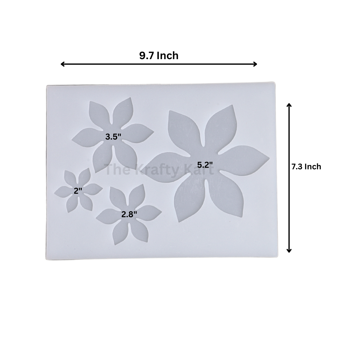 3D Flower Combo Mould