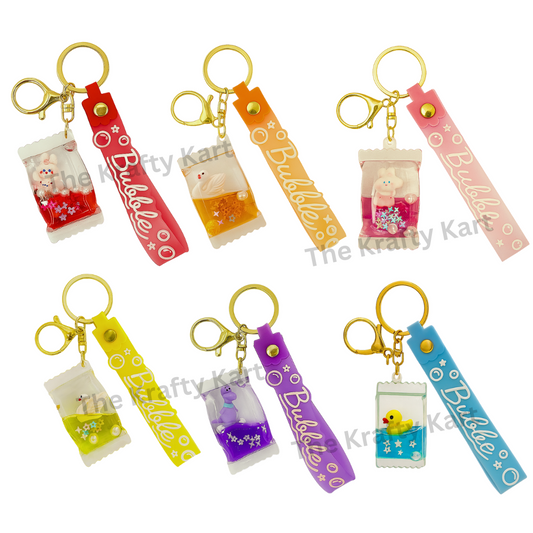 Animated Water Keychain - Chocolate