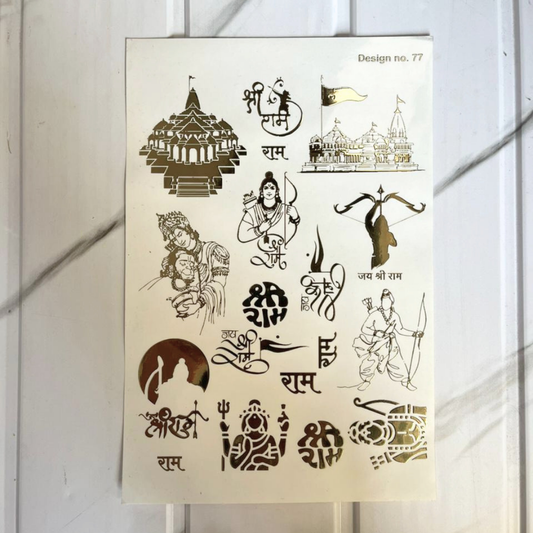 New Emboss Sticker (89)
