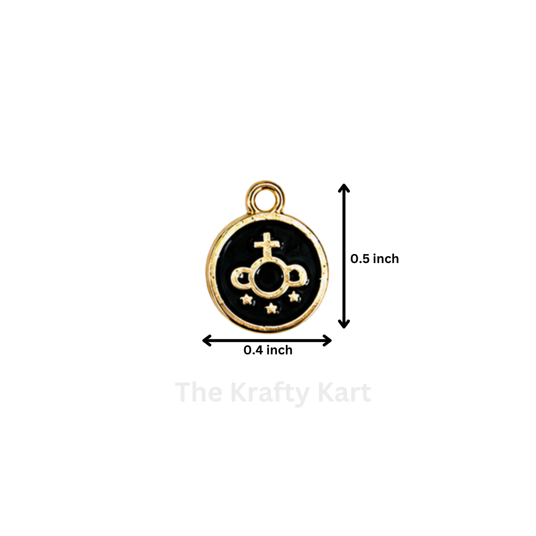 Anti Tarnish Charm - Round Symbol