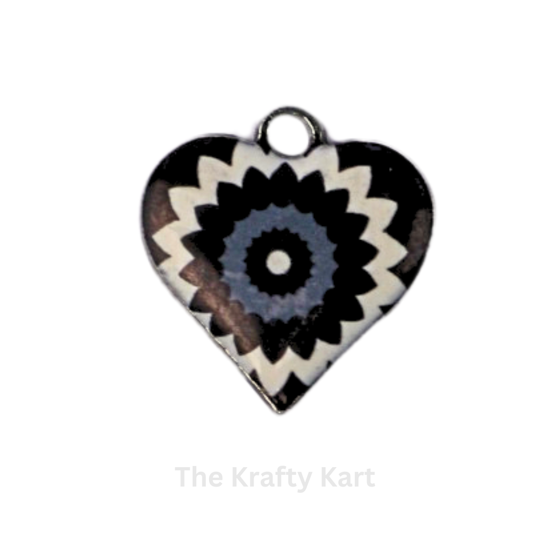 Charm - Black Heart