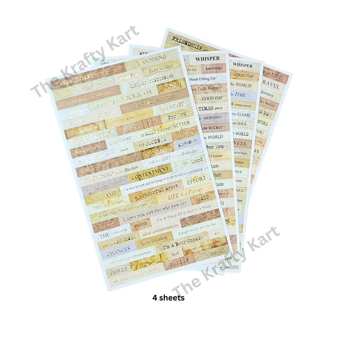 Journal - Thought Sticker