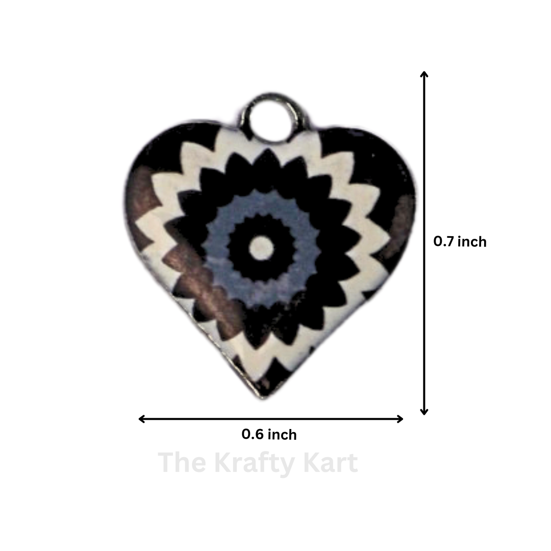 Charm - Black Heart