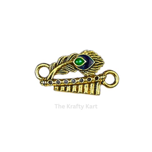 Golden Rakhi Charm (4)
