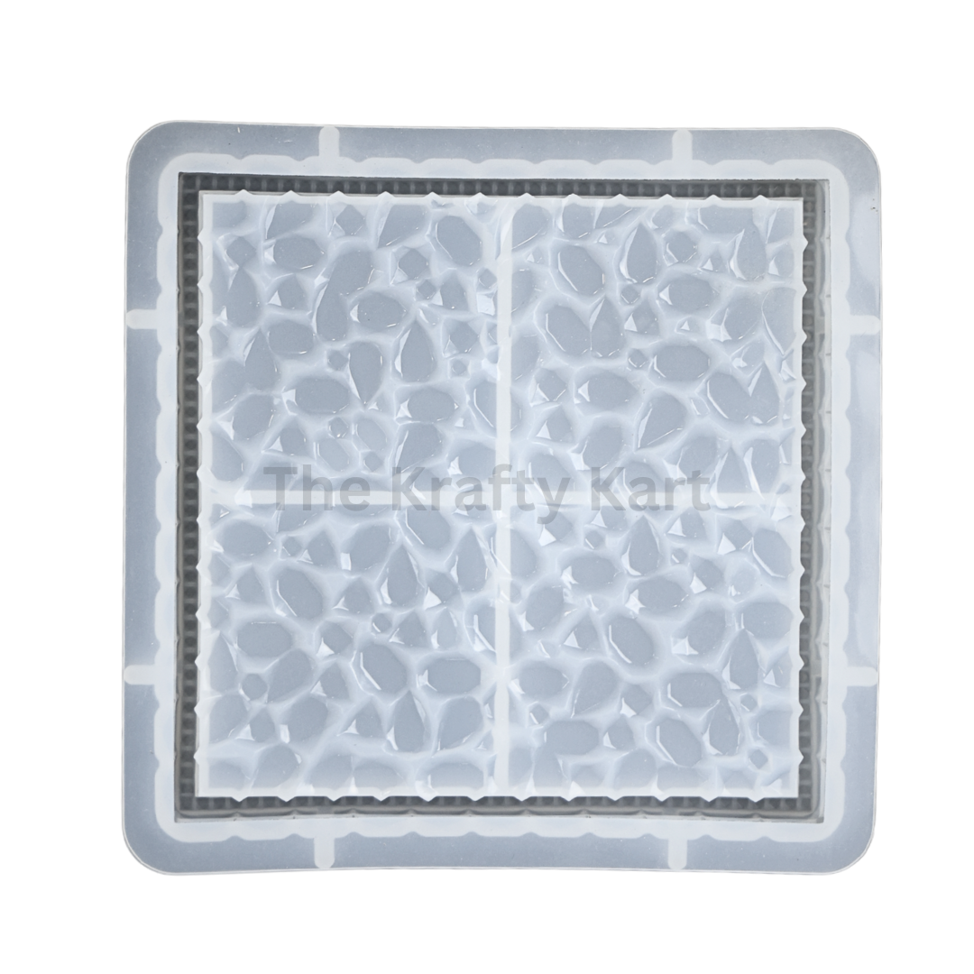 Square Druzzy Plate Mould