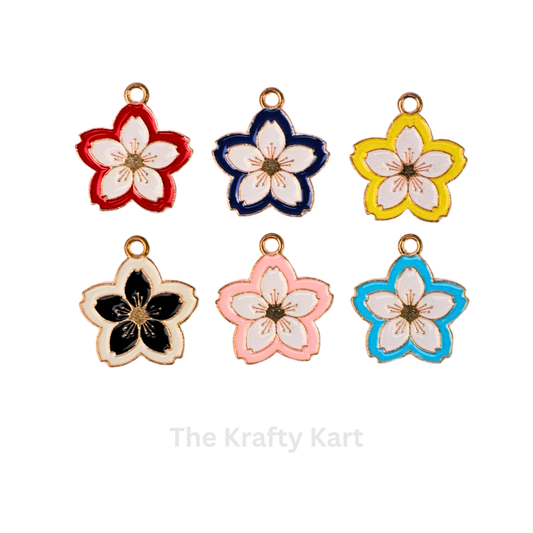 Charm - Double Shaped Flower