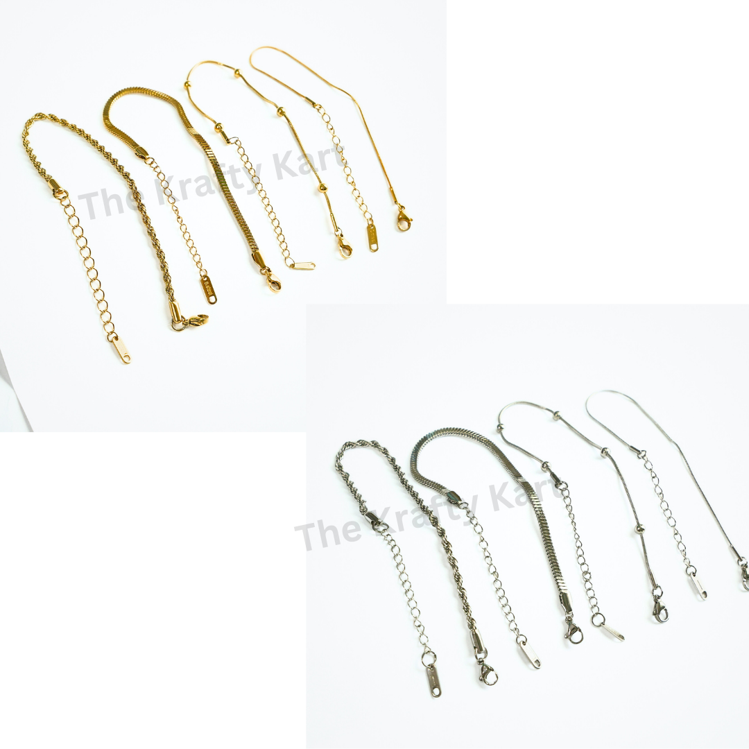 Anti-Tarnish Ready Bracelet Chain (Combo)