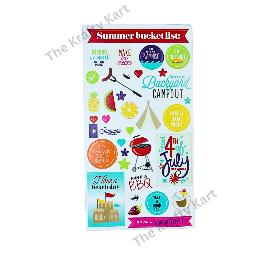 Scrap Book Sticker A