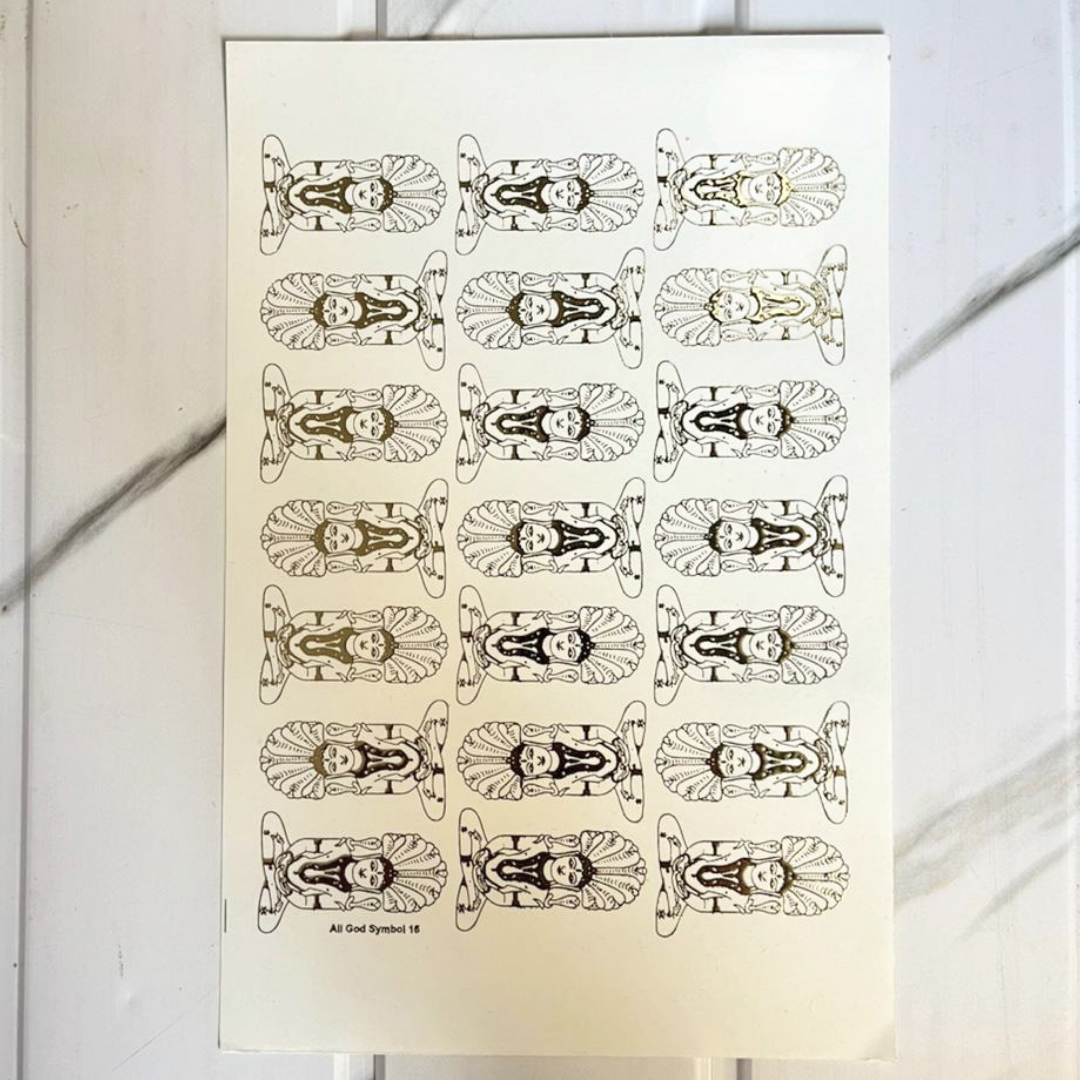 New Emboss Sticker (92)