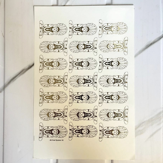 New Emboss Sticker (92)