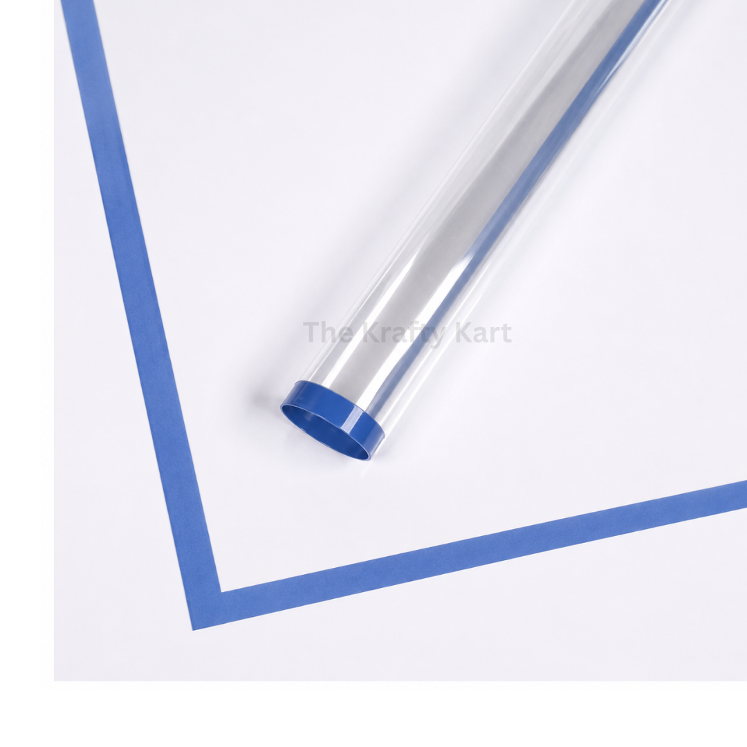 Wrapping Paper Plastic (Transparent)(5 Sheets)